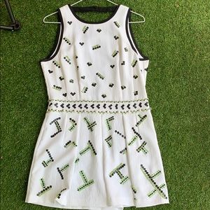 SO CUTE Nanette Lepore white beaded romper ✨✨